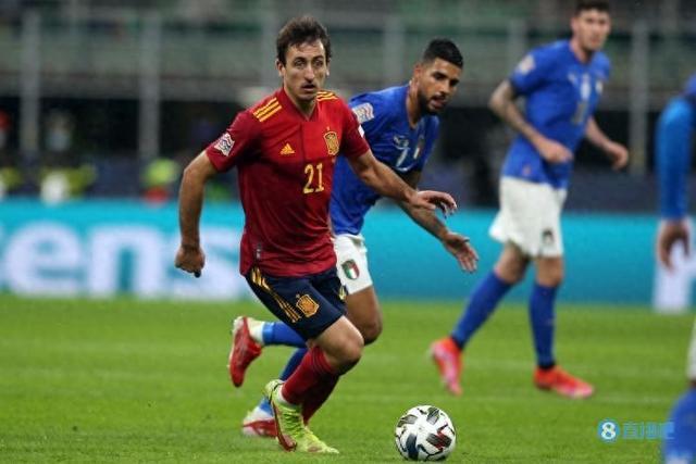 包含西班牙代表队蓄势待发，意志坚定的词条