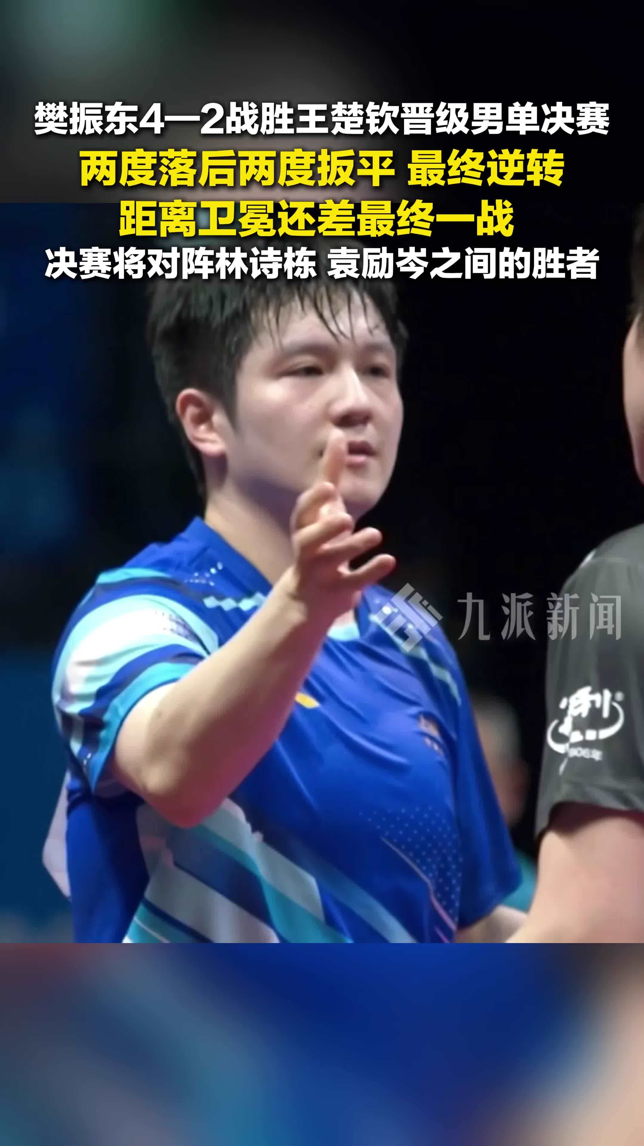 葡萄牙队险胜瑞典队，樊振东高光表现